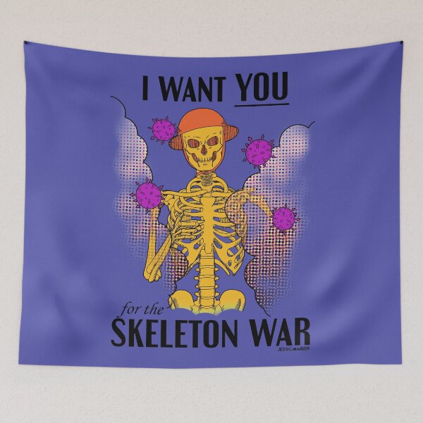 Item preview,  Skeleton War Tumblr Meme Uncle Sam Cartoon Parody designed and sold by JessicaAmber.