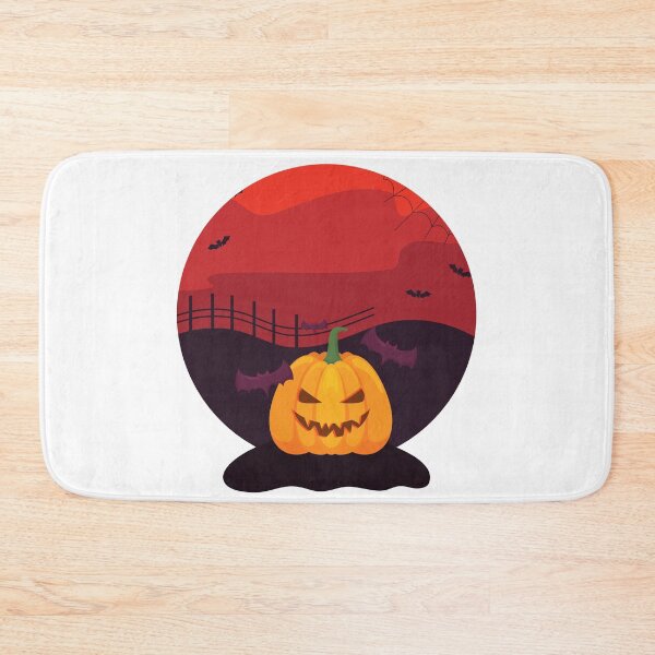Item preview, Spooky pumpkin scene designed and sold by hillarymoore06.