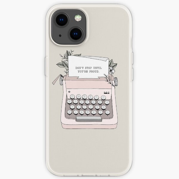 Don't Stop iPhone Soft Case