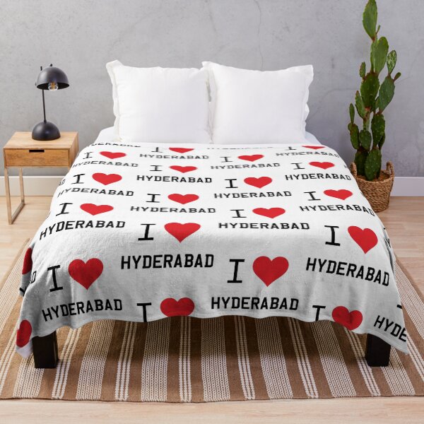 Item preview, I Love Hyderabad designed and sold by mugify.