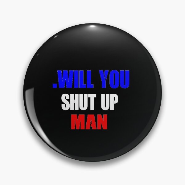 Item preview, Will You Shut Up Man? Biden Funny Knitting Gift,  Yarn Crocheter, Knitter Shirt, Grandma Gift, Mom Gifts, Cute Gift designed and sold by Noui Barka.