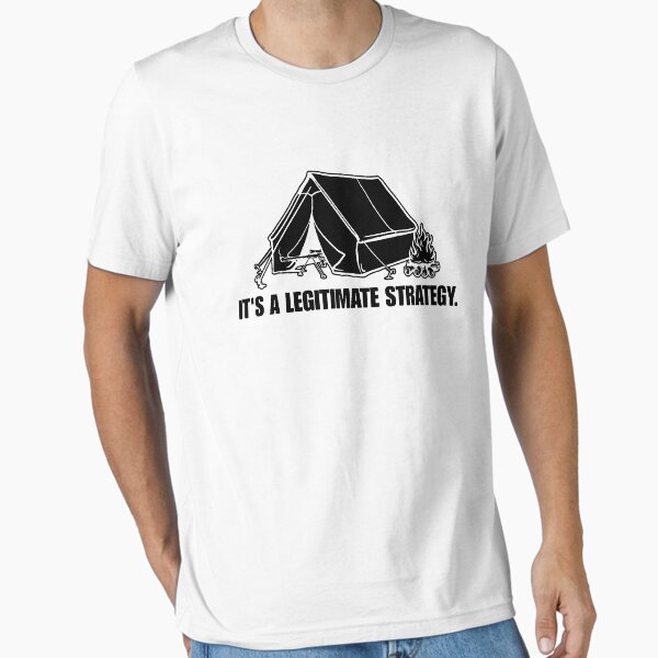 Item preview, RvB Camping its a legitimate strategy (Black) designed and sold by Shineytrooper.