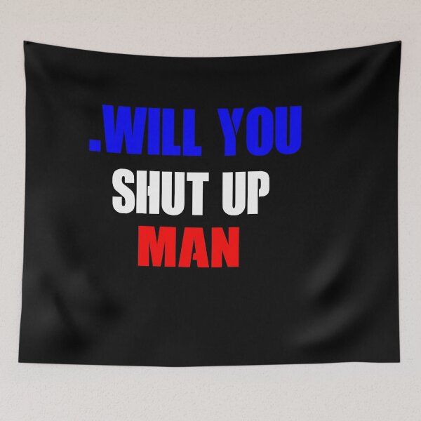 Item preview, Will You Shut Up Man? Biden Funny Knitting Gift,  Yarn Crocheter, Knitter Shirt, Grandma Gift, Mom Gifts, Cute Gift designed and sold by Noui Barka.