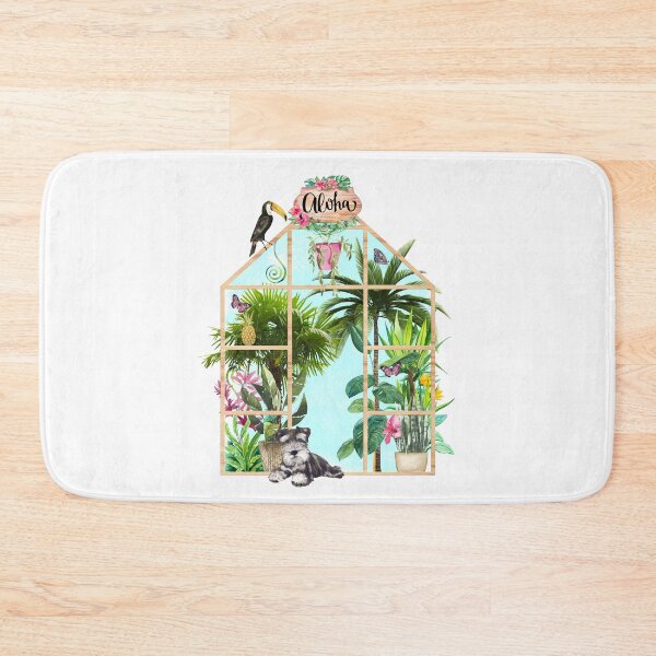 Item preview, Copy of Tropical Summerhouse - Miniature Schnauzer designed and sold by Amanda-Lakey.