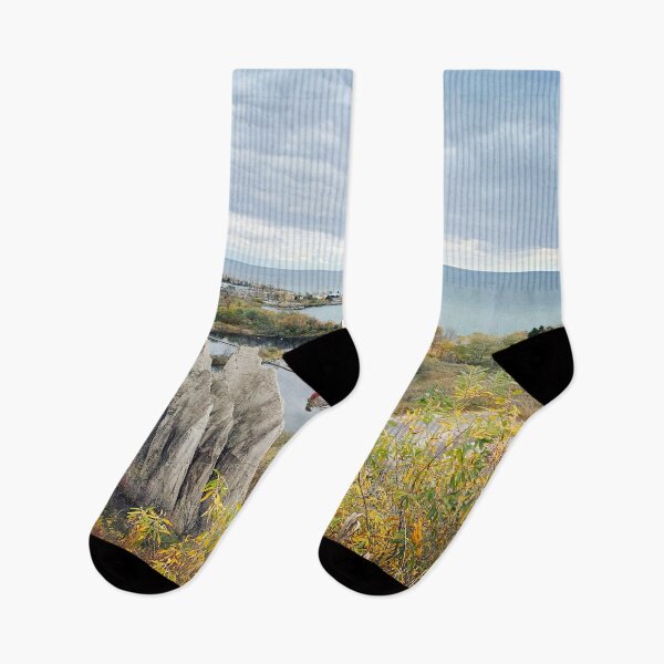 Item preview, Scarborough Bluffs Park overlooking Lake Ontario  designed and sold by MiaoMiaoYu.