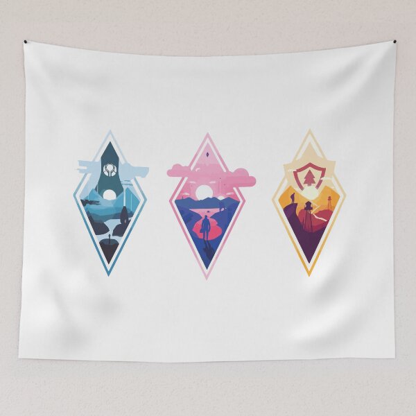 Item preview, Halo / No man's sky / Firewatch designed and sold by StickItUpTM.