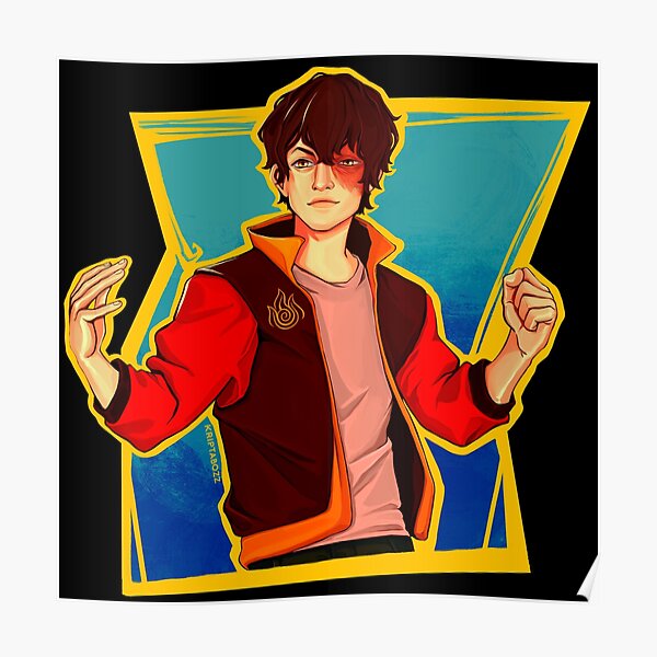 "Zuko Avatar the last Airbender" Poster for Sale by KRIPTABOZZ | Redbubble