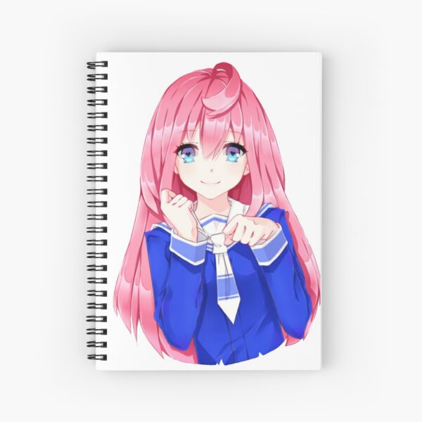 Ldshadowlady Spiral Notebooks Redbubble - ld shadow lady roblox obby