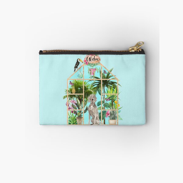 Item preview, Tropical Summerhouse - Weimaraner  designed and sold by Amanda-Lakey.