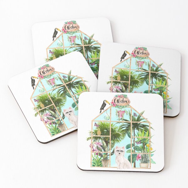 Item preview, Tropical Summerhouse - West Highland Terrier designed and sold by Amanda-Lakey.