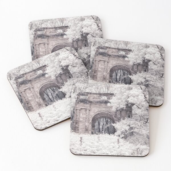 Item preview, Abandoned gatehouse infrared designed and sold by sdkbphotography.