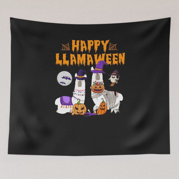 Item preview, Happy Llamaween Llama Halloween Costume Kids Boys Girls Gift designed and sold by CreativeGift.