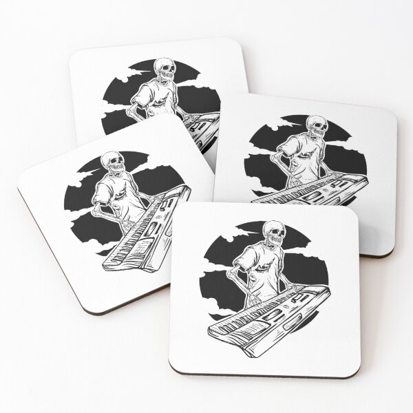 Item preview, Skeleton keyboardist designed and sold by kalud-zoldyck.
