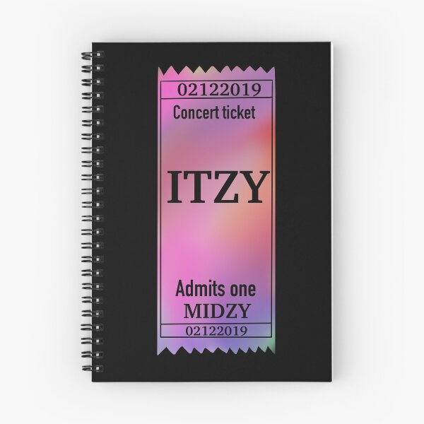 Item preview, Sticker - Itzy concert ticket kpop  designed and sold by Amy Hearts.