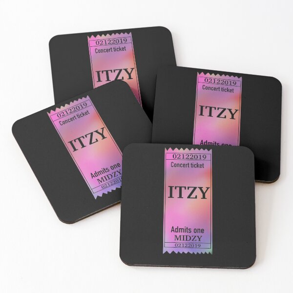 Item preview, Sticker - Itzy concert ticket kpop  designed and sold by Amy Hearts.