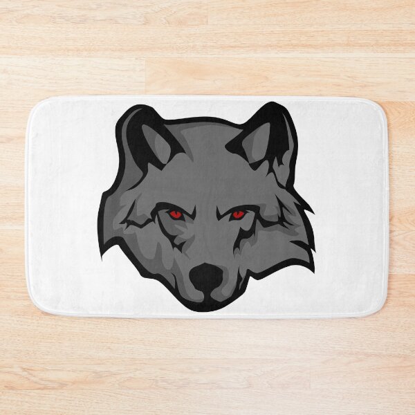 Item preview, Wolf logo designed and sold by StickItUpTM.