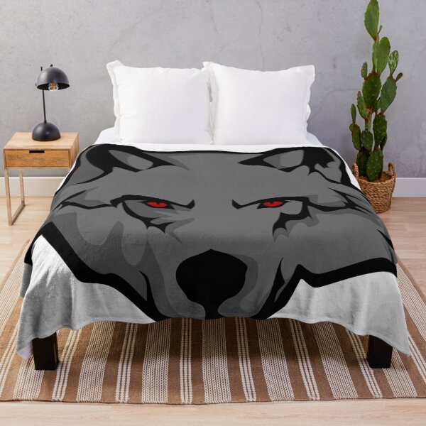 Item preview, Wolf logo designed and sold by StickItUpTM.