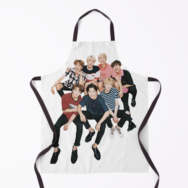 Bts Vintage Style OT7 Apron
