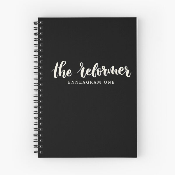 Item preview, The reformer enneagram 1 white on black designed and sold by constancelim.