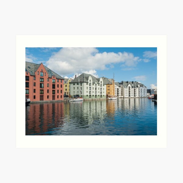 Ålesund in Norway Art Print