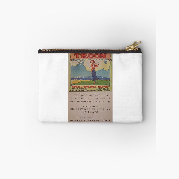 Item preview, Vintage Midland Railway Advert for holidays to Troon & Scotland designed and sold by Random Railways.