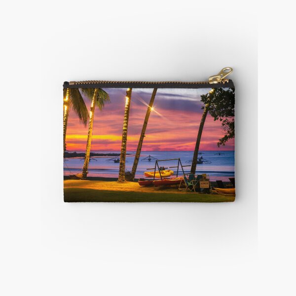 Item preview, Tropical Beach Sunset  with Plam trees designed and sold by ea-photos.