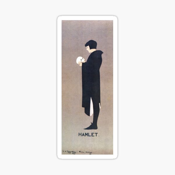 Item preview, Bastones de mendigo, Hamlet y la calavera designed and sold by aapshop.