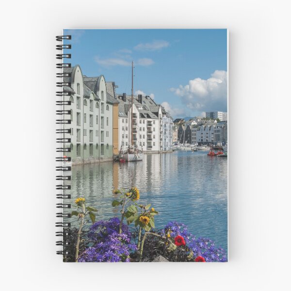 Aperçu de l'œuvre Ålesund en Norvège en été créée et vendue par EngineerGoC.