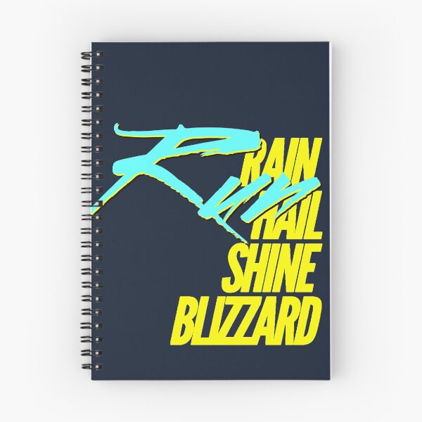 Item preview, Rain Hail Shine Blizzard Run Yellow Blaze Bright Blue | Runners World designed and sold by Desznr.
