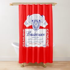 Budweiser Shower Curtain
