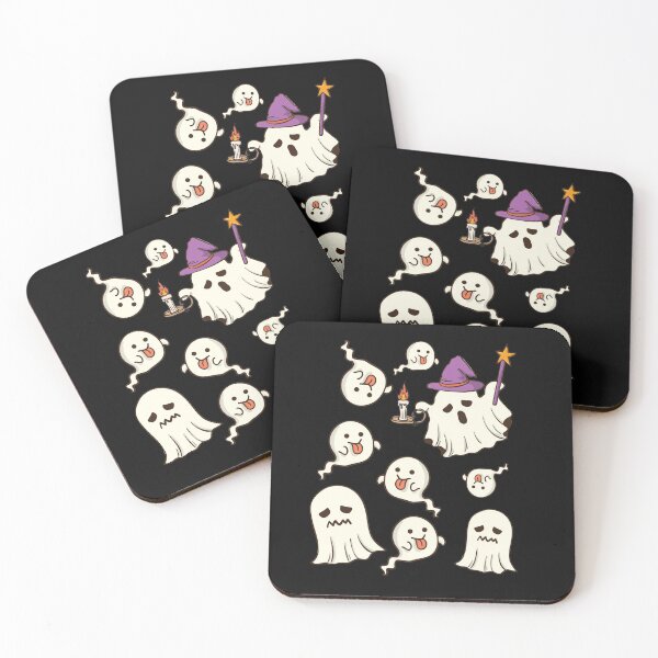 Item preview, Cute Halloween Ghosts designed and sold by bullshirter.