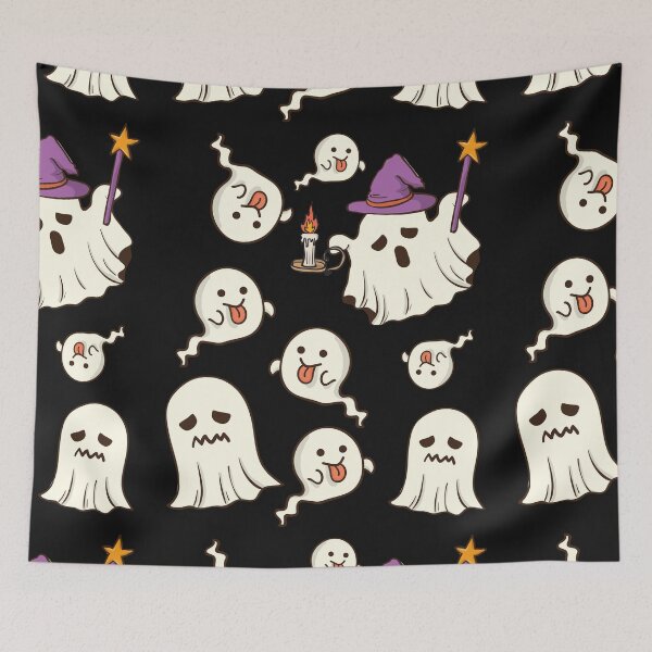 Item preview, Cute Halloween Ghosts designed and sold by bullshirter.