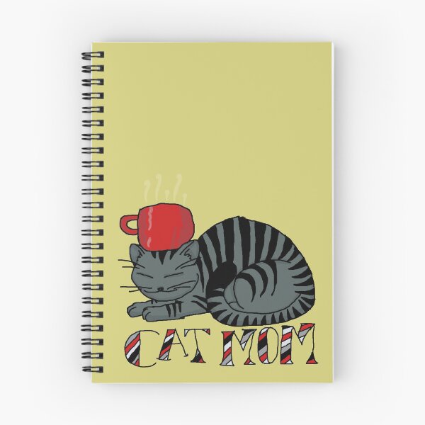 Item preview, Cat Mom: Cat With Mug On Head designed and sold by Chubuter.