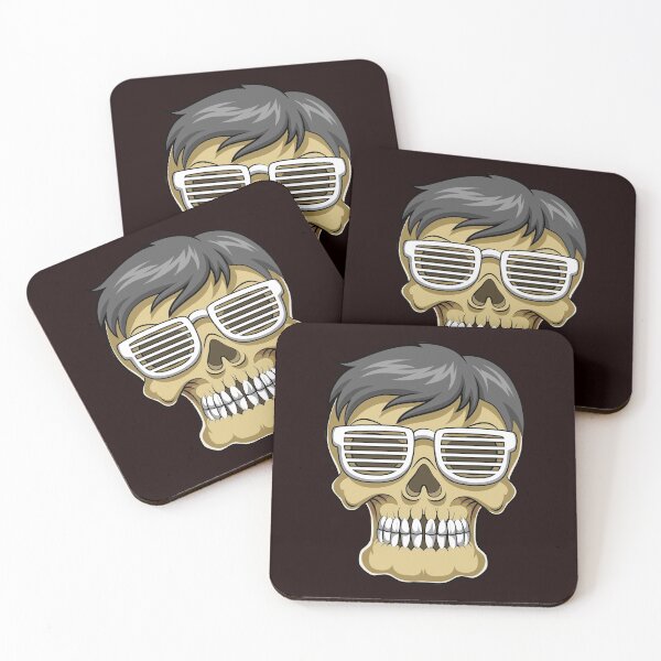 Item preview, Funny Skullhead with sunglasses designed and sold by kalud-zoldyck.