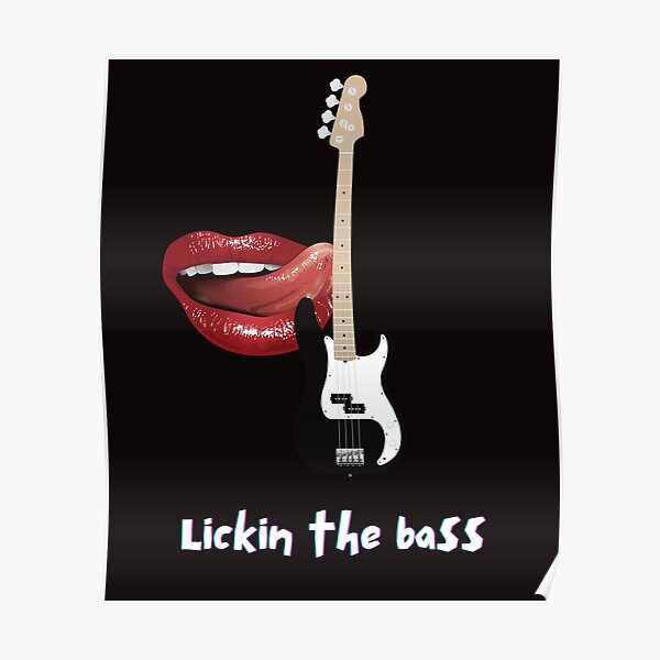 Bass Playing Posters Redbubble