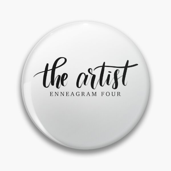 Item preview, The artist enneagram 4 black designed and sold by constancelim.