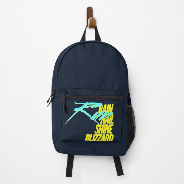 Item preview, Rain Hail Shine Blizzard Run Yellow Blaze Bright Blue | Runners World designed and sold by Desznr.