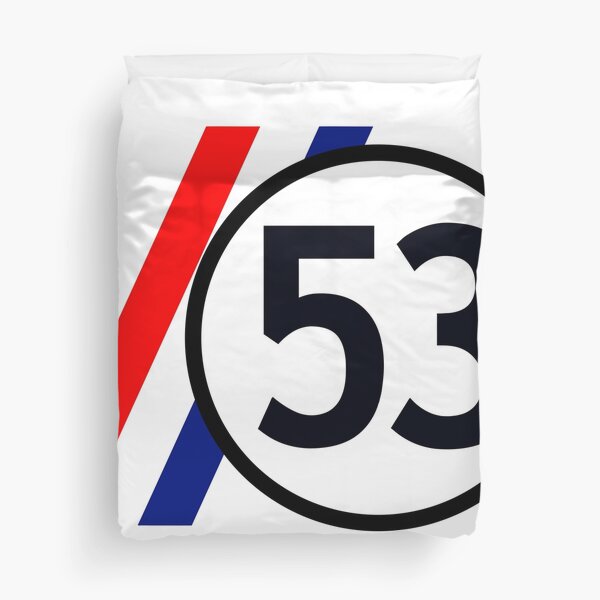Herbie 53 The Love Bug Duvet Cover