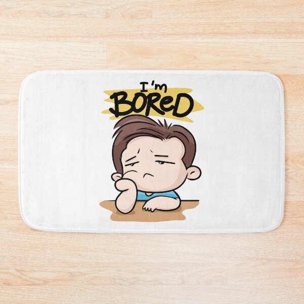 Item preview, Bored little boy designed and sold by kalud-zoldyck.