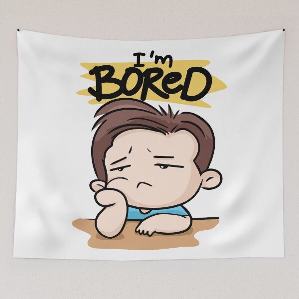 Item preview, Bored little boy designed and sold by kalud-zoldyck.
