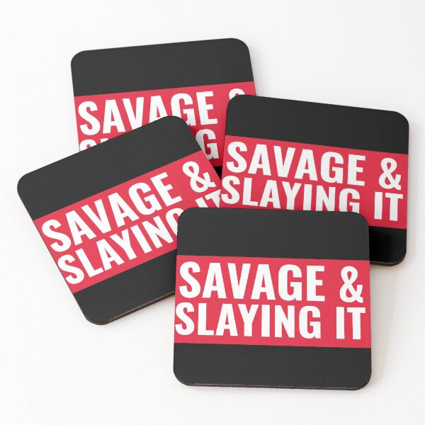 Item preview, Savage & Slaying It designed and sold by The Snug & Sassy.