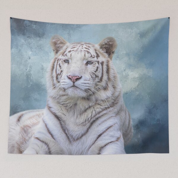 Item preview, White Bengal Tiger designed and sold by Elisabeth Lucas.