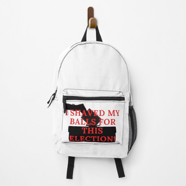 Item preview, Funny Election Meme: I Shaved My Balls For This Election! designed and sold by LevelUpMerch.