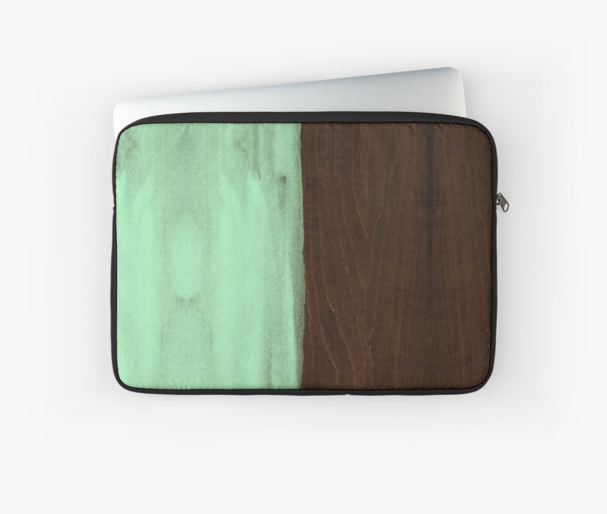 wooden laptop sleeve