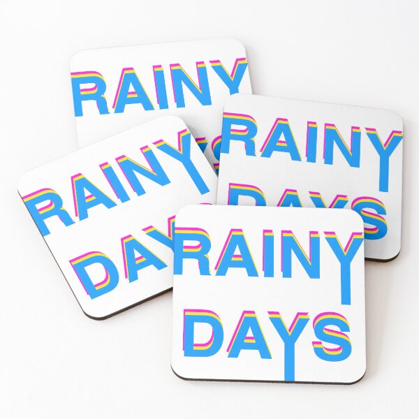 Item preview, Rainy Days Depth Text designed and sold by BHawk-Graphics.