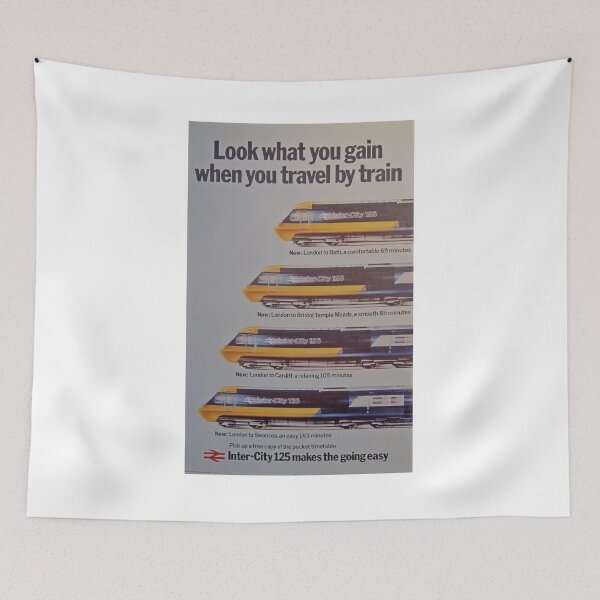 Item preview, 1970's British Rail Inter City HST promotional poster designed and sold by Random Railways.