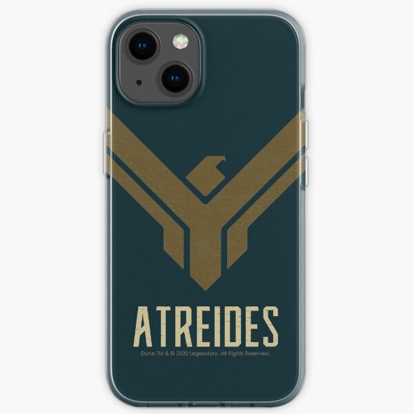 Atreides House Art Design Distressed Version - Dune (2020 film) iPhone Soft Case