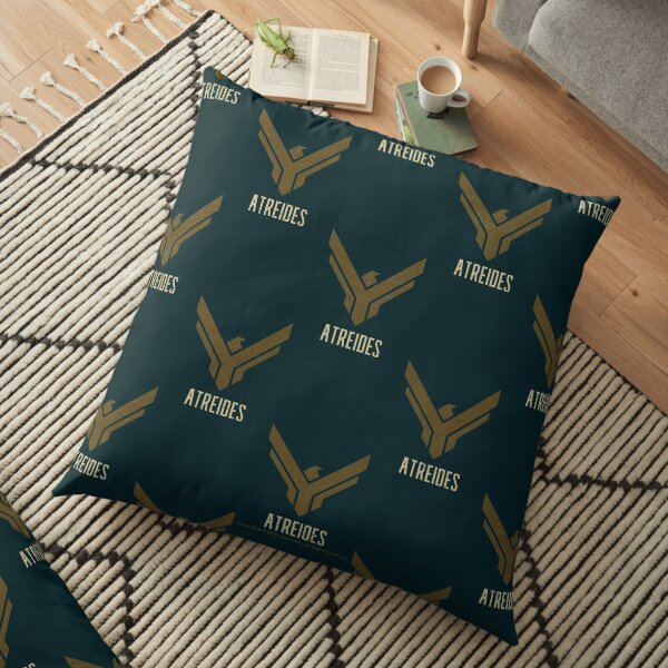 Atreides House Art Design Distressed Version - Dune (2020 film) Floor Pillow