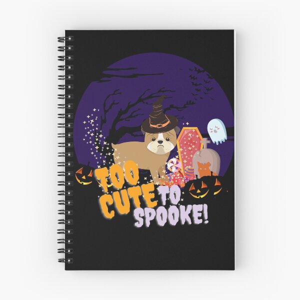 Item preview, pug halloween , too cute to spooke designed and sold by SpicyCherrys.