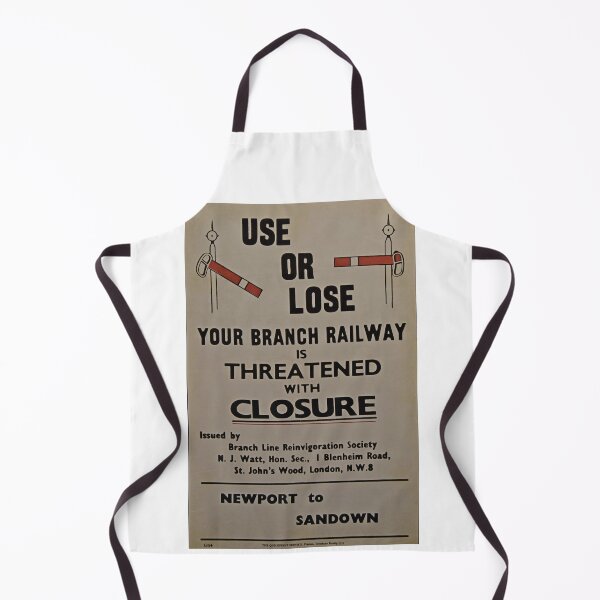 Item preview, Vintage Railway closure campaign poster designed and sold by Random Railways.